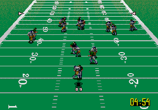 NFL Quarterback Club 96 (USA, Europe) In game screenshot
